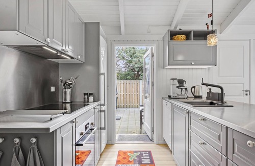 Hou House | Amazing home in Hals with sauna