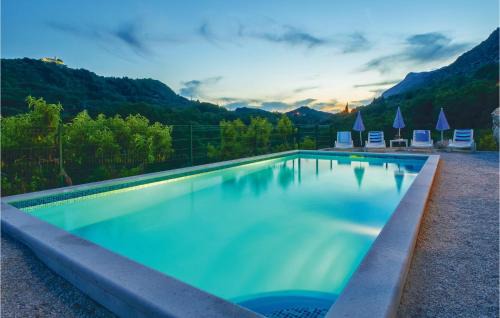 Zvecanje House | Amazing Home In Omis With 3 Bedrooms, Wifi And Outdoor Swimming Pool
