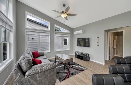 Lakeview Condo | Amazing open water views of Indian Lake with a big deck and open floorplan