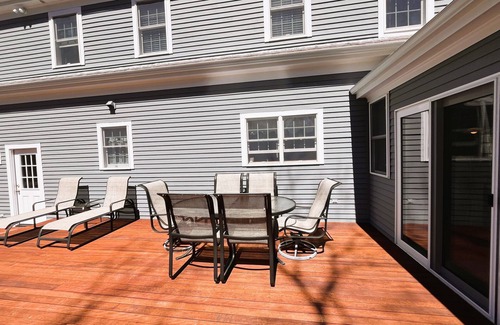 East Sandwich House | Amazing private 4 bdr 3.5 bth home. Private association beach,central AC,fire