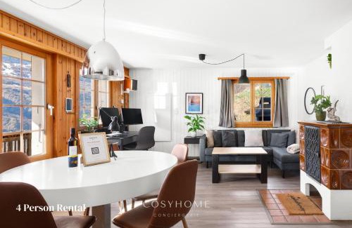 Raron Apartment | AmBach l Vue exceptionnelle l Sauna