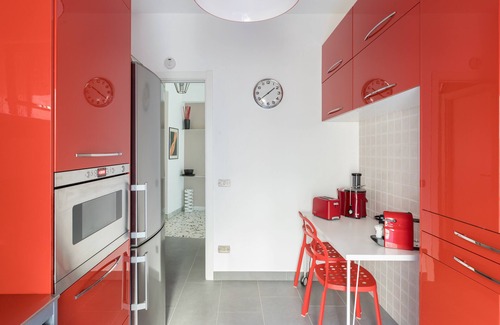 Quartiere XXI Pietralata Apartment | Amoretti Apartment, 6 people, 3 bedrooms, 2 bathrooms, Wi-Fi, Metro B Monti Tiburtini