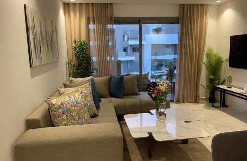 Casablanca Apartment | Anfa Park luxury accommodation with pool view and a balcony