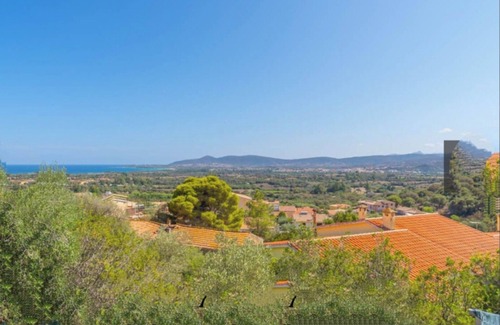 Agrustos Apartment | Anna, three-room apartment in Agrustos, with beautiful sea view, 1500 mt from the beaches