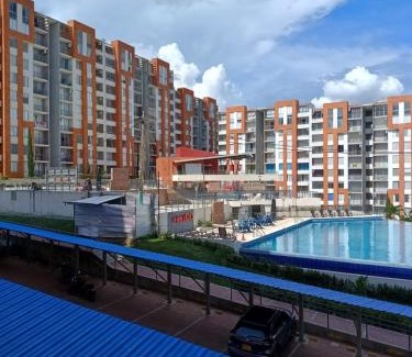 Girardot Apartment | Apartaestudio Vacacional en Girardot, piscinas, Jacuzis, parqueadero para moto