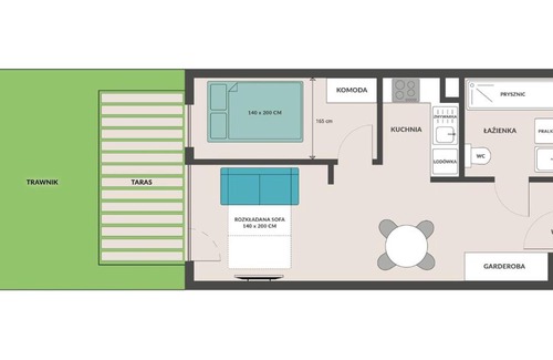 Leba Apartment | Apartament 23 w Porto Łeba