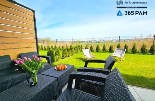 Sarbinowo Apartment | Apartament Nefryt z basenem - 365PAM