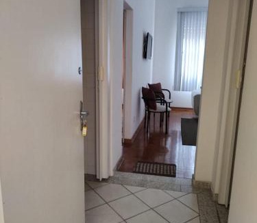 Ponta da Praia Apartment | Apartamento 2 dormitórios, wifi, ponta da praia, predio em frente ao mar - Santos