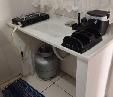 Furnas Apartment | Apartamento 5 no Tremembé quarto cozinha banheiro