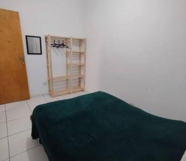 Furnas Apartment | Apartamento 5 no Tremembé quarto cozinha banheiro