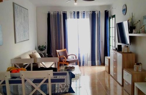 Puerto del Carmen Apartment | Apartamento Azul Vista Mar with pool