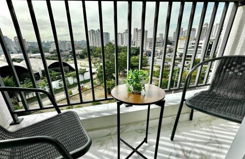 Barra Funda Apartment | Apartamento, Novo, Sacada, 2 Dorms, no Polo Cultural e Eventos da Cidade de São Paulo