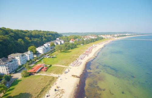 Binz Apartment | Aparthotel Ostsee FeWo 15 Balkon, Meerblick, Strand