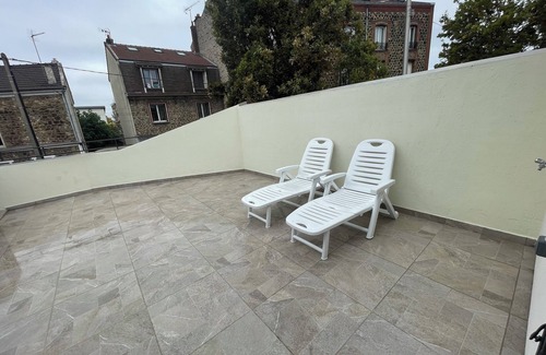 Noisy-le-Sec Apartment | Apartment 1- 6 persons, terrace and starry sky!