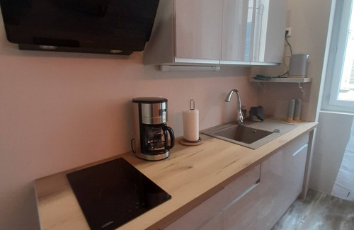 Bourg-Saint-Andeol Apartment | Apartment '106 - Cosy T2' with Wi-Fi and Air Conditioning