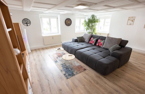 Aldingen Apartment | Apartment 'Alexandra' with Shared Terrace, Shared Garden and Wi-Fi
