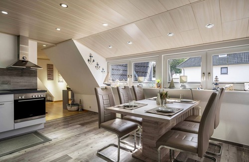 Ratekau Apartment | Apartment 'Ankerplatz Maria' with Shared Terrace, Shared Garden and Wi-Fi