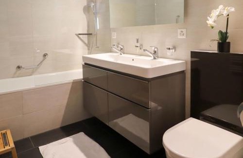 Davos-Platz Apartment | Apartment Attika Wohnung Allod Park Haus C 807 by Interhome