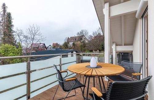 Sasbachwalden Apartment | Apartment 'Auszeit' with Mountain View, Wi-Fi and Air Conditioning