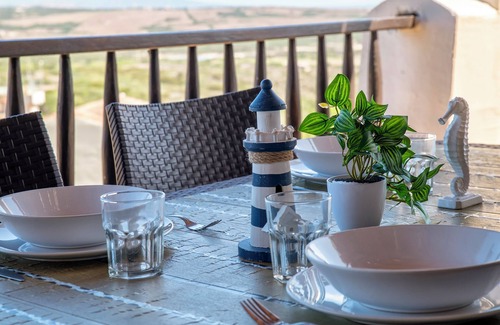 Punta De Su Turrione Apartment | Apartment "Corallo" with Fantastic Sea View and Balcony 090089-APR-00022