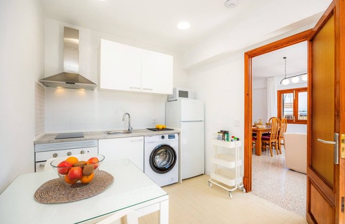 Colonia Sant Jordi Apartment | Apartment 'Apartamento Foradada' with Wi-Fi and Air Conditioning