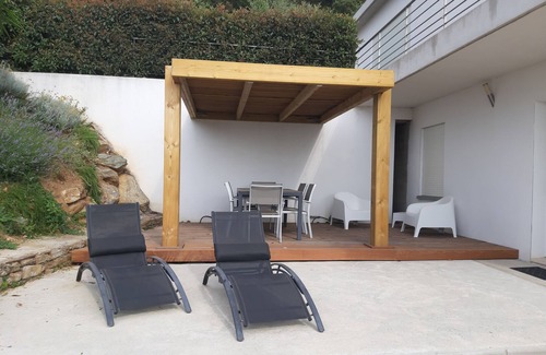 Furiani Apartment | Apartment F2 quiet sea view