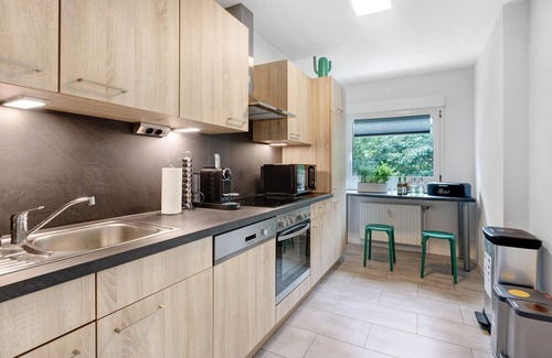 Unterkirnach Apartment | Apartment 'Fuchsbau' with Lake View and Balcony