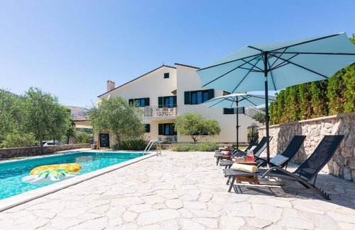 Jurandvor Apartment | Apartment Garden No. 2 with pool - Jurandvor, Baska