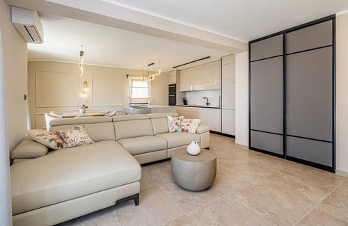 Municipality of Omisalj Apartment | Apartment LAMAR with private pool and sea view