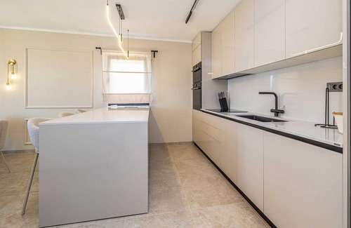 Municipality of Omisalj Apartment | Apartment LAMAR with private pool and sea view