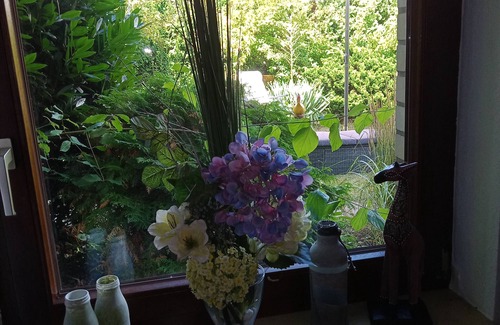 Jungersdorf Apartment | Apartment 'Langerwehe' with Private Terrace, Private Garden and Wi-Fi