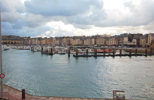 Dieppe Apartment | Apartment located in Dieppe with splendid views of the harbor and the sea