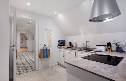 Pellworm Apartment | Apartment 'Louisenkate' with Private Terrace, Private Garden and Wi-Fi
