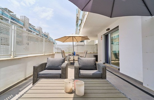 El Morche Apartment | Apartment 'Morning Sun Duna 1' with Sea View, Wi-Fi and Air Conditioning