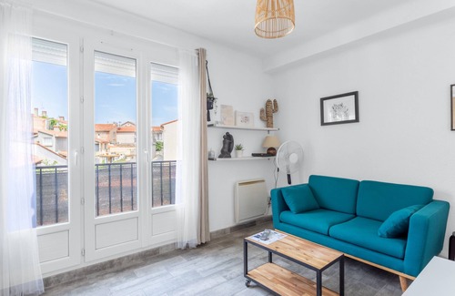 Cabestany Apartment | Apartment 'Nid Douillet' with Wi-Fi