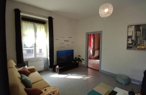 Thann Apartment | Apartment overlooking Collegiate Church of Thann.