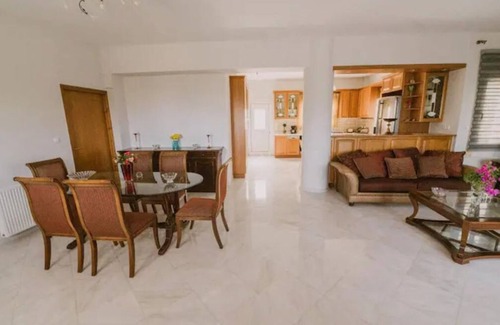 Monopari Apartment | Apartment 'Palailimnos' with sea view, WLAN and air conditioning