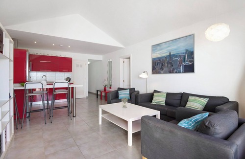 Playa Blanca Apartment | Apartment 'Playa Flamingo 34' Near the Beach with Sea View, Pool & Terrace