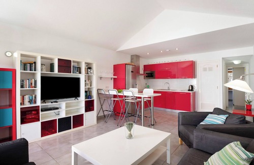 Playa Blanca Apartment | Apartment 'Playa Flamingo 34' Near the Beach with Sea View, Pool & Terrace