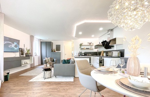Saig Apartment | Apartment 'Schwarzwald Top' with Private Terrace, Shared Garden and Wi-Fi