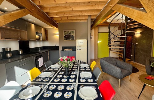 Le Palais Apartment | Apartment 'Seigneurie Fouquet - Chipagan' with Wi-Fi