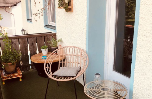 Traunreut Apartment | Apartment small and cozy on the Traun, 35 sqm