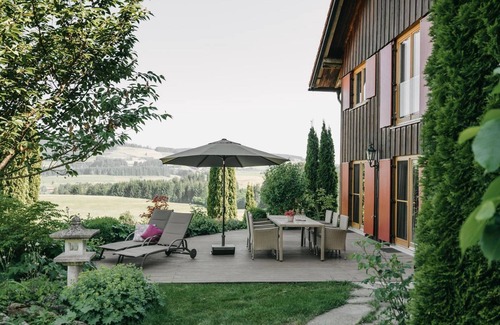 Weitnau Apartment | Apartment 'Sonneck' with Mountain View, Private Terrace and Wi-Fi