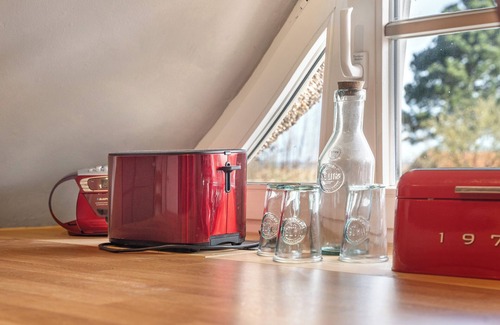 Bodstedt Apartment | Apartment 'Urlaub Unterm Reetdach' with Private Garden and Wi-Fi