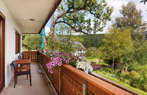 Sankt Georgen im Schwarzwald Apartment | Apartment 'Ursprung' with Balcony and Wi-Fi