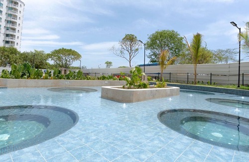 Papare Apartment | Apartment with balcony and incredible view, swimming pool and beach