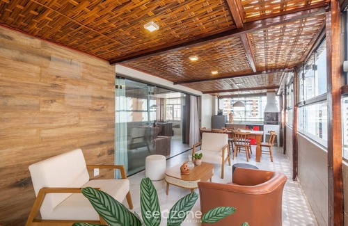 Jardim Apipema Apartment | Apartment With Balcony and Barbecue Cec0801