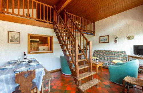 Le Grand-Bornand Apartment | Apartment with mountain and village views