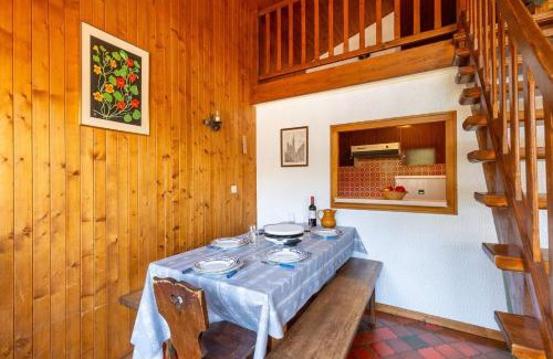 Le Grand-Bornand Apartment | Apartment with mountain and village views