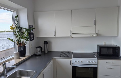 Aalborg Condo | Apartment with stunning views of the Limfjord